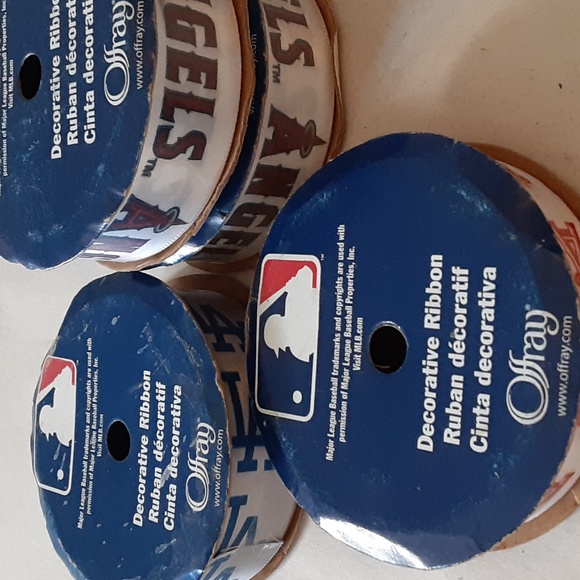 Sports Ribbon -Dodgers and Angels baseball. - Picture 3 of 5